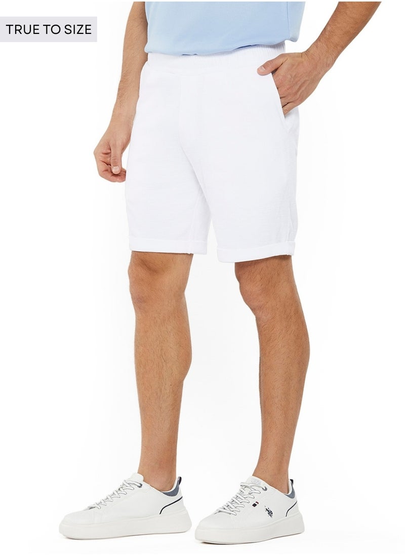 NAUTICA Plain Regular Fit Premium Cotton Shorts  - Image 2