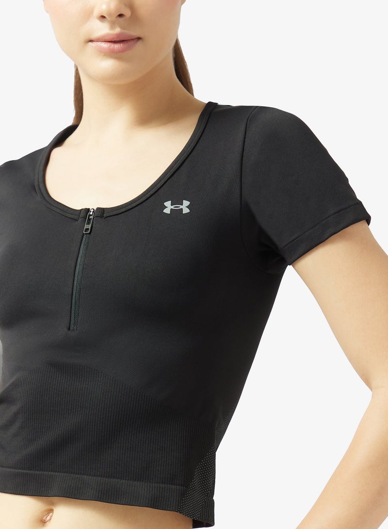 UNDER ARMOUR Vanish Seamless Cropped Top - Image 3