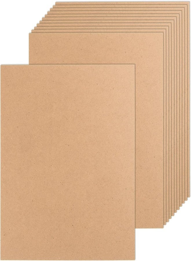 FOBSME 12 Pack MDF Wood Board 12x12x1/8 Inch - Image 1