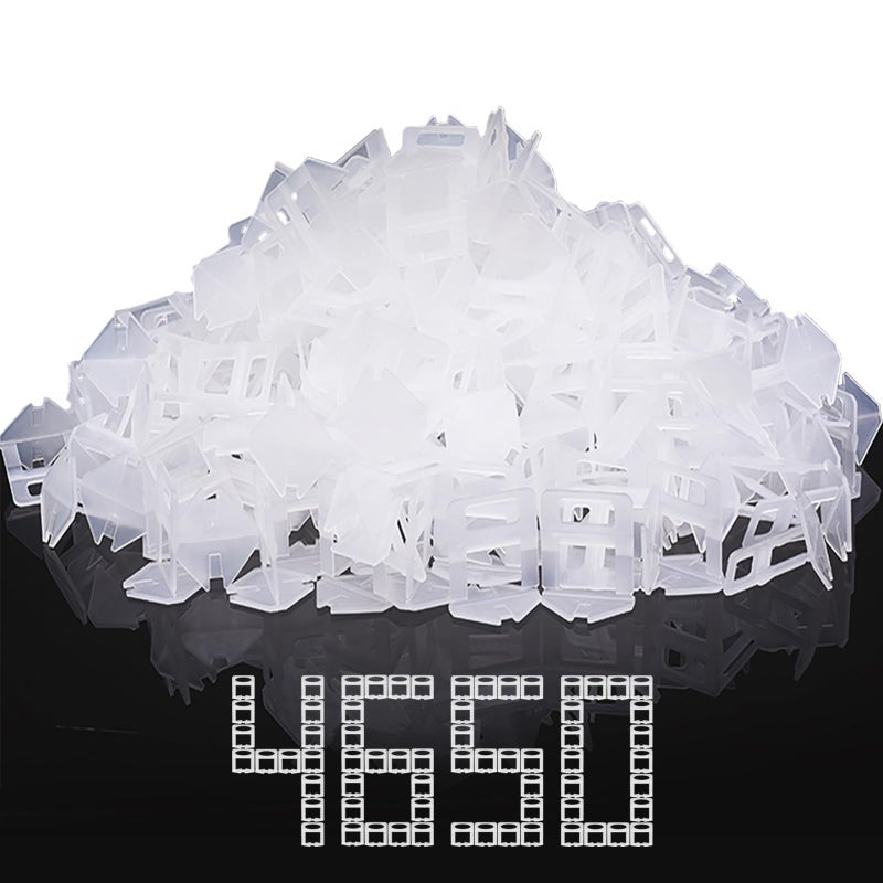 DGSL Tile Leveling System, 4650-Piece 1/16" Tile Spacers Clips Tile Tools, Tile Installation Tools for Professional Ceramic Tile and Stone Installation - Image 1