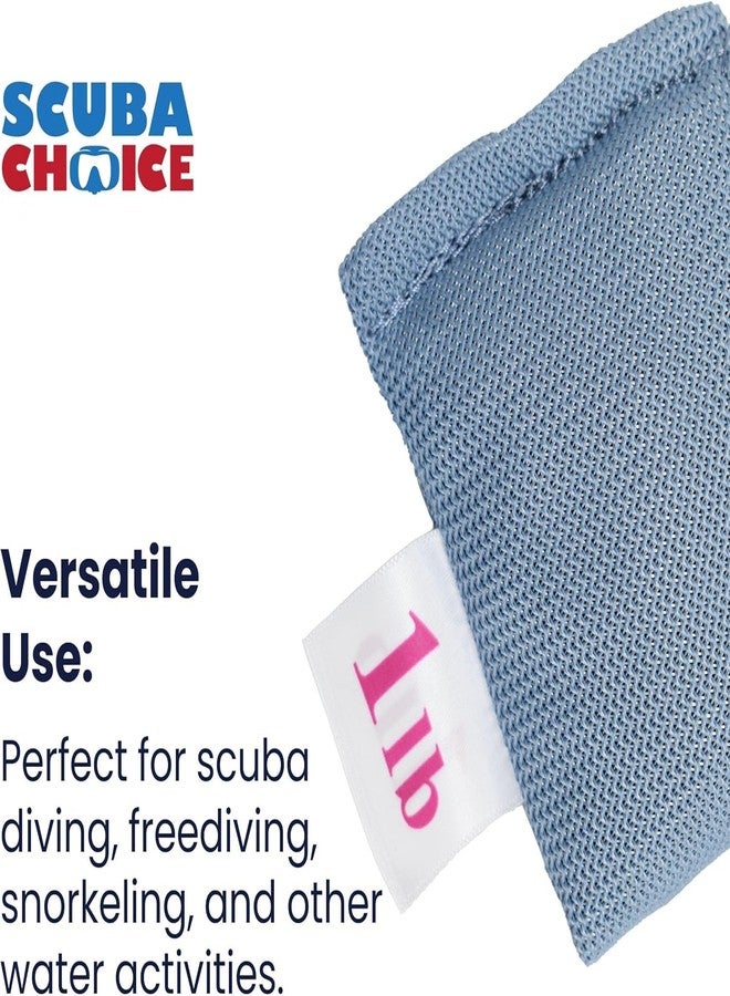 Scuba Choice Diving Soft Mesh Shot Weight Bag, Durable Nylon with Graphite-Free, Hardened Antimony Pellets for Spearfishing, Freediving, Dive Belts, Buoyancy Control - USA Made - Image 5
