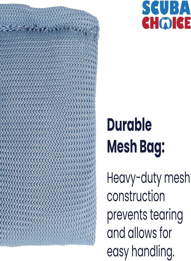 Scuba Choice Diving Soft Mesh Shot Weight Bag, Durable Nylon with Graphite-Free, Hardened Antimony Pellets for Spearfishing, Freediving, Dive Belts, Buoyancy Control - USA Made - Image 4