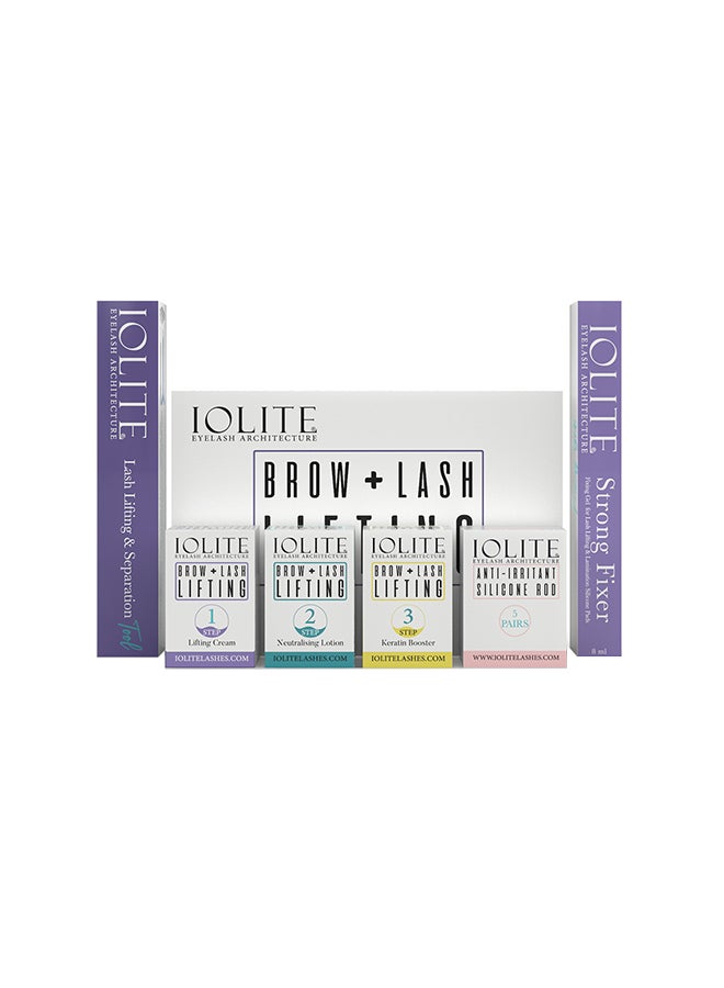 IOLITE Lash Lift And Brow Lamination, Keratin Diy Salon-Like Eyelash Perm Kit - Ilbllk - Image 1