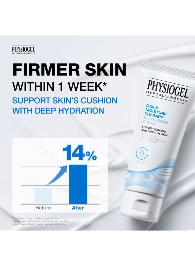 Physiogel Facial Moisturizer, Provides 120-hour Lasting Hydration Korean Skin care, Fragrance Free, Strengthens Skin Barrier, Lightweight Cream for Sensitive Skin, Ceramide, Squalane, 3.38 fl.oz - Image 5