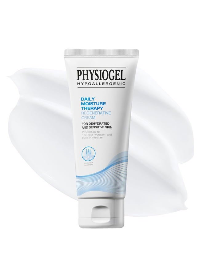 Physiogel Facial Moisturizer, Provides 120-hour Lasting Hydration Korean Skin care, Fragrance Free, Strengthens Skin Barrier, Lightweight Cream for Sensitive Skin, Ceramide, Squalane, 3.38 fl.oz - Image 1