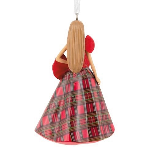 Hallmark Mattel Holiday Barbie 2024 Christmas Ornament - Image 2