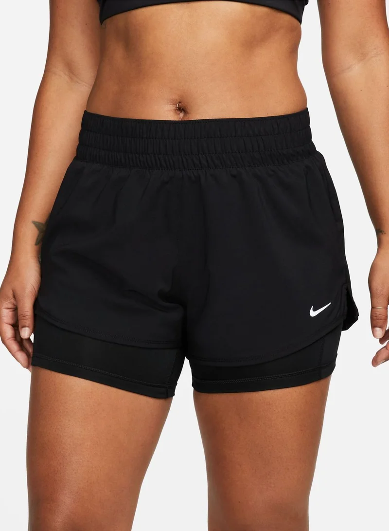 Nike Dri-Fit Swift Mid-Rise 3" 2-In-1 Running Shorts