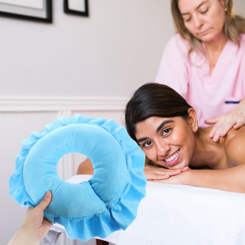 2pcs Beauty Salon Face Pillow Massage Bed Use Face Cushion SPA Massage Face Support Pillow - Image 2