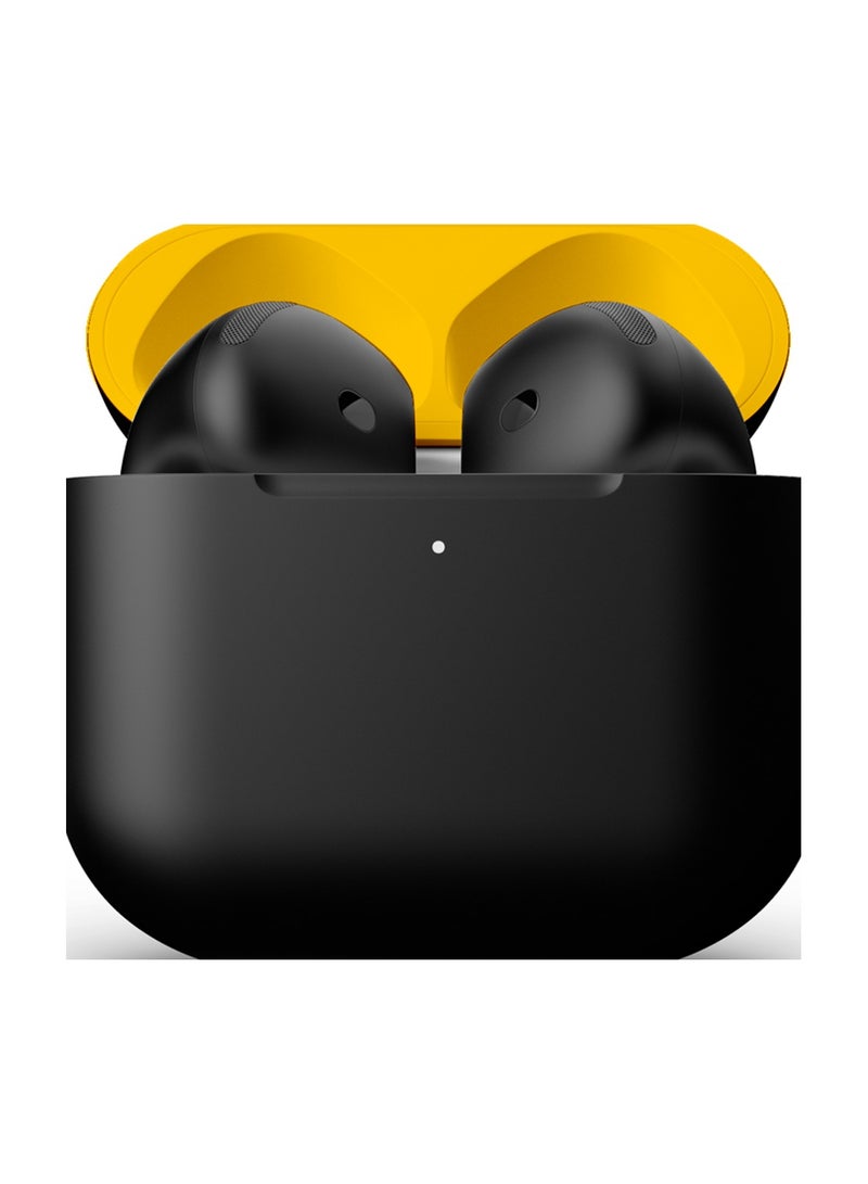 Craft MERLIN CRAFT CUSTOMIZED APPLE AIRPODS 4 COMBO BLACK YELLOW  - Image 2