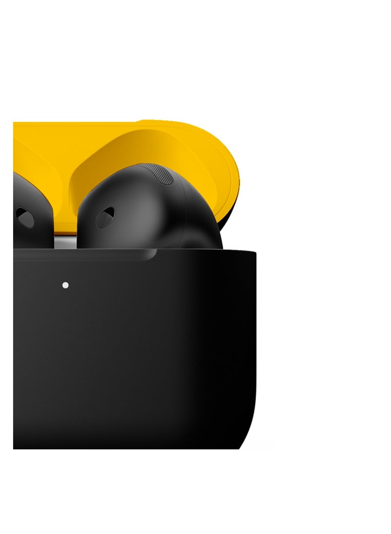 Craft MERLIN CRAFT CUSTOMIZED APPLE AIRPODS 4 COMBO BLACK YELLOW  - Image 4