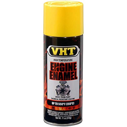VHT SP128 Engine Enamel Gloss Yellow Can - 11 oz. - Image 1