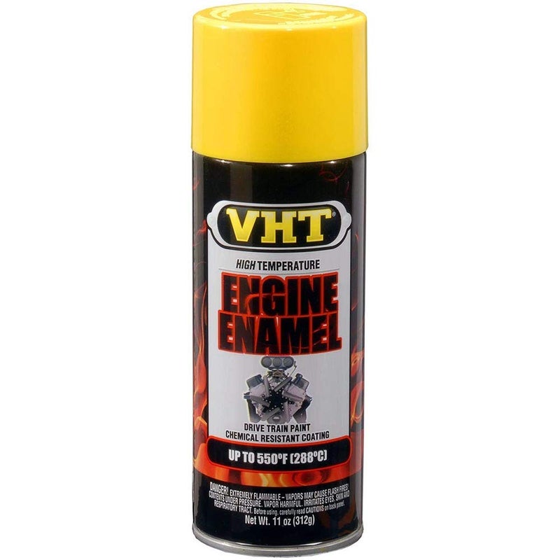 VHT SP128 Engine Enamel Gloss Yellow Can - 11 oz. - Image 5