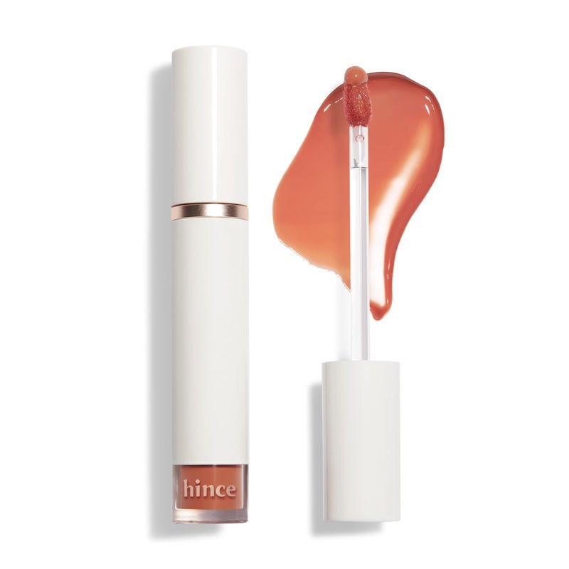 HINCE Mood Enhancer Water Liquid Glow - Non-Sticky & Waterproof Lip Stain for Women - Long Wearing Lip Gloss for Natural and Glass Glow - Moisturizing Liquid Makeup, 0.16 fl.oz. (AMBIENT) - Image 1