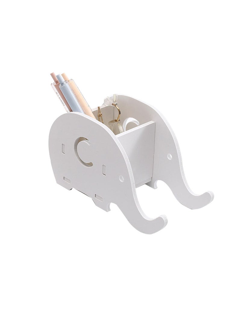Kidle - Desktop pencil organizer Creative Stationery Box Plastic Desk Marker Pencil Holder - Image 1