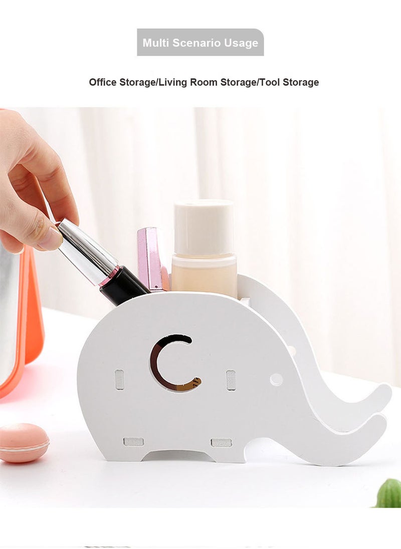 Kidle - Desktop pencil organizer Creative Stationery Box Plastic Desk Marker Pencil Holder - Image 1
