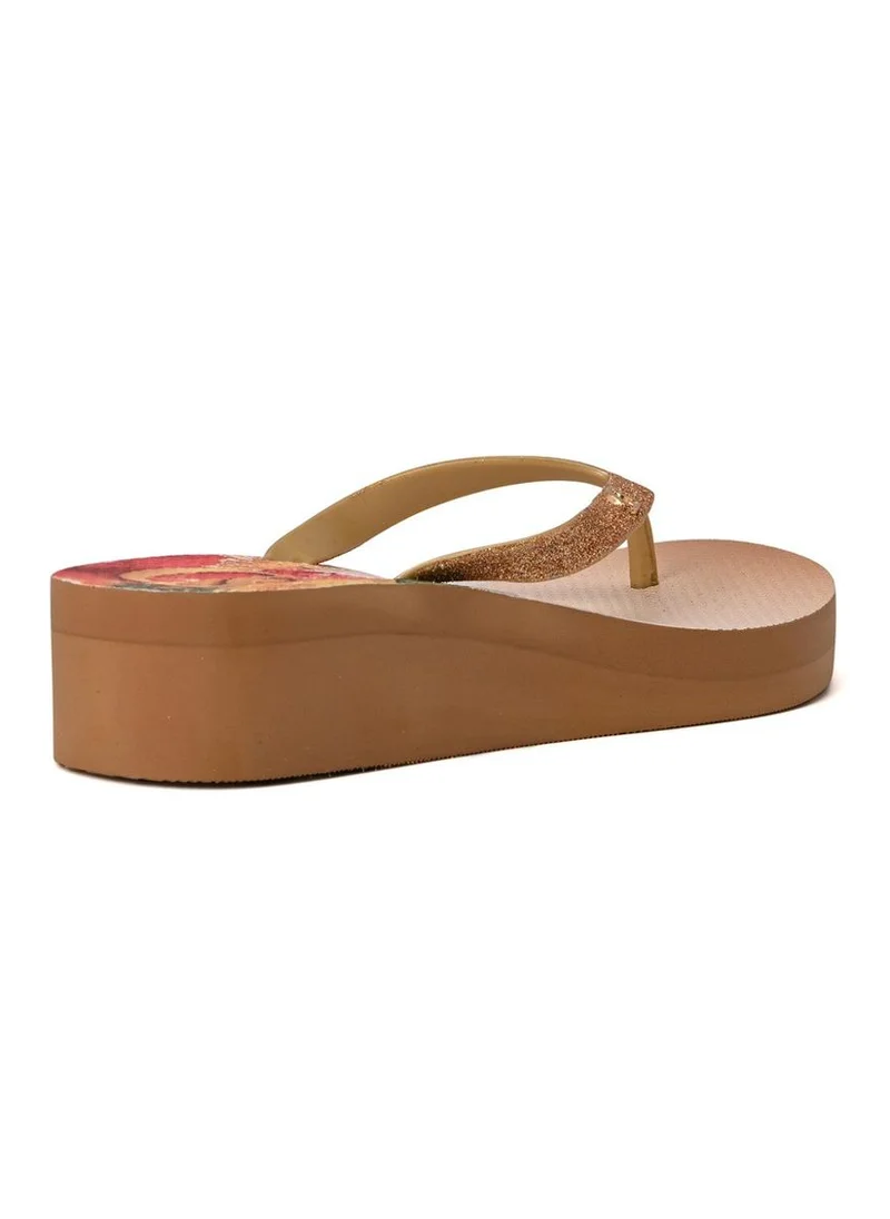 Carmen Steffens  Wedge Flip-Flops with Print for Women | Best Price UAE