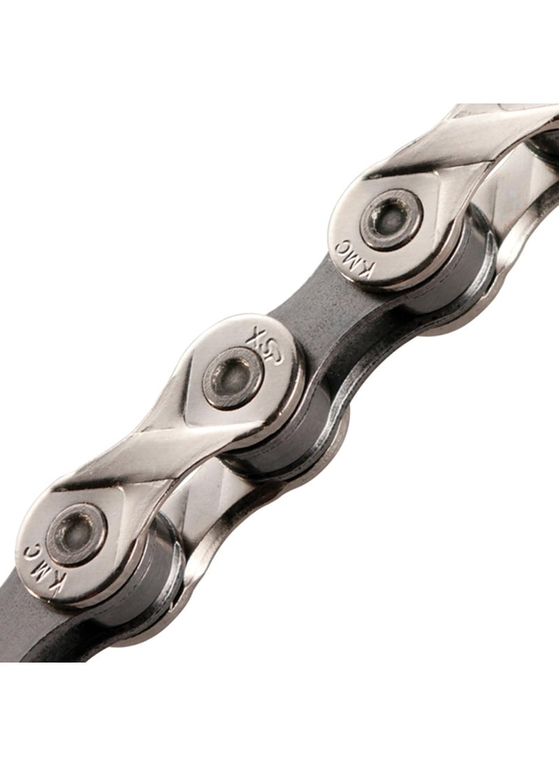 KMC KMC X8 8Speed Nickel Plate edition XSeries Bicycle Chain Compatible with Shimano SRAM Campagnolo and All Major Systems  - Image 1