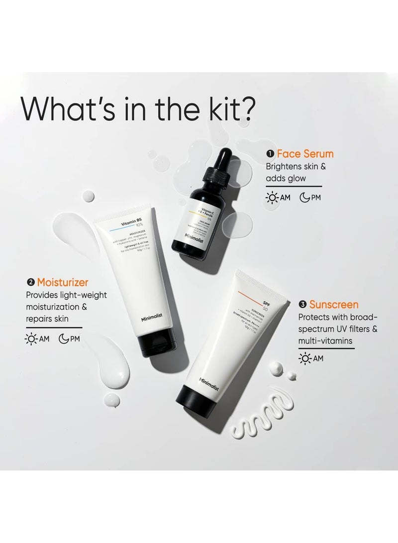 منيماليست مجموعة كومبو جلو آند بروتكت للعناية بالبشرة - Image 4