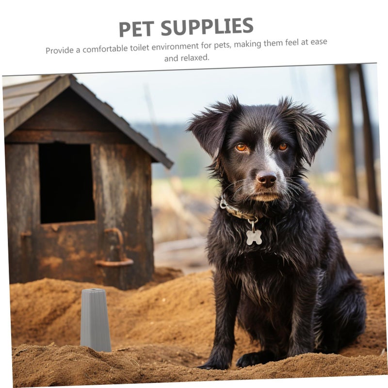 Sturdy Pet Pee Toilet Column For Dog Training With Post - Image 3