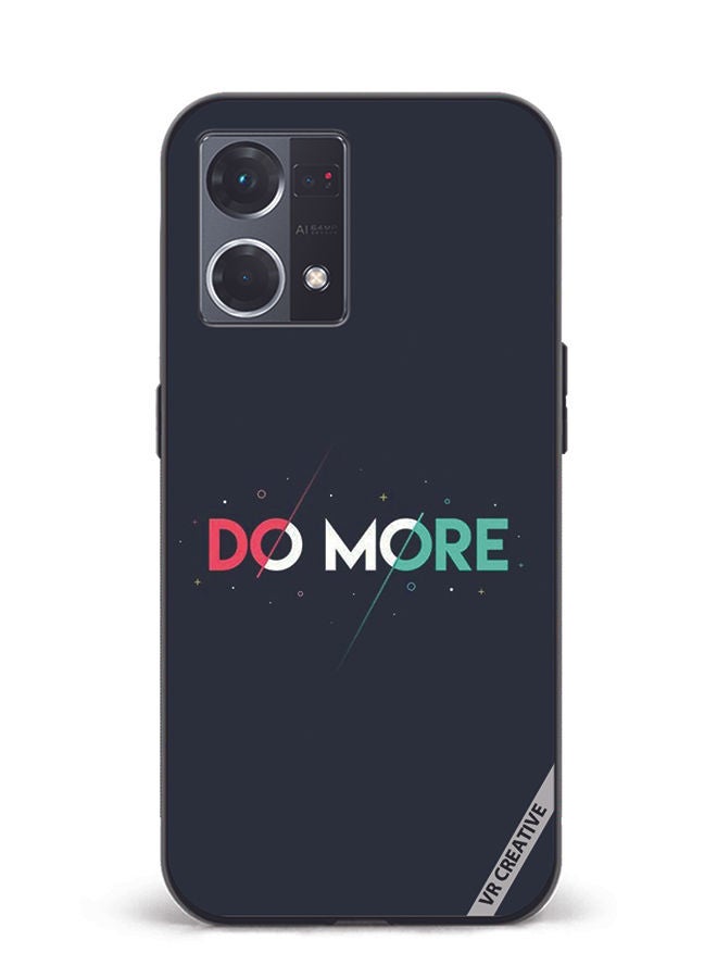 VR CREATIVE Protective Case Cover For Oppo Reno8 4G Do More Design Multicolour - Image 1