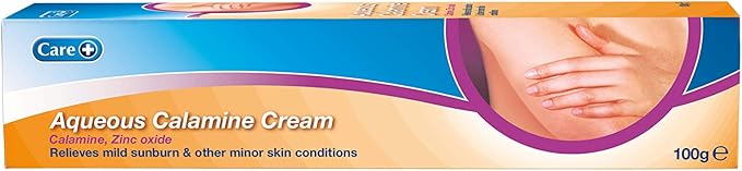 Care Aqueous Calamine Cream Sunburn Relief Soothing Itch Relief Cream Itchy skin relief for adults Children TLC For Dry Skin And Other Minor Skin Conditions 100g 1 Pack - Image 2