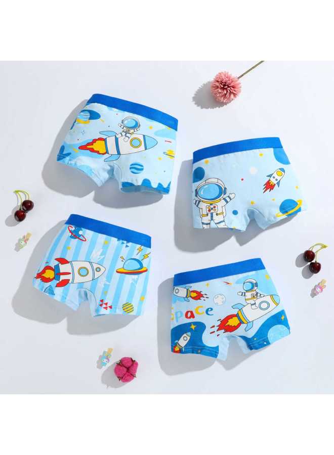 New Boys Underwear Cotton Breathable Boys Boxer Pants Big Children Cartoon Boxer Pants Baby Boys Direct Batch