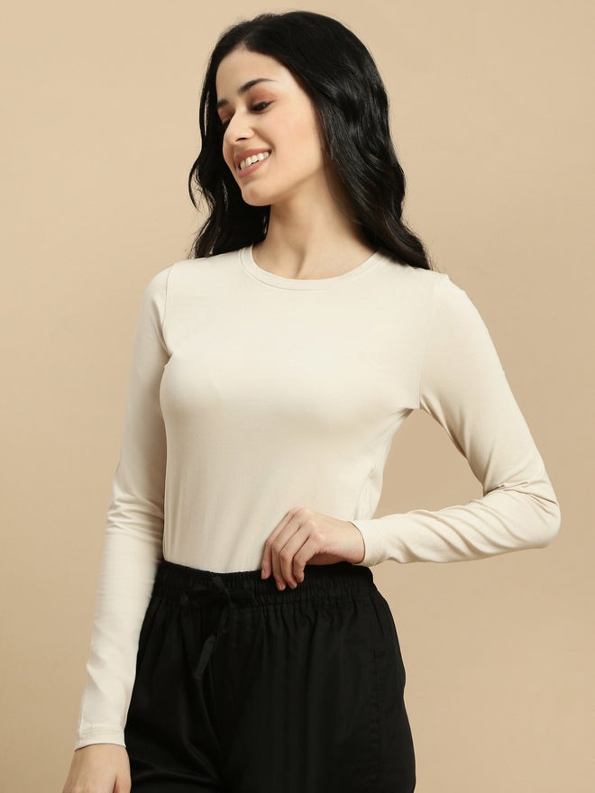 إيكولور بلوزة سادة بأكمام طويلة - Image 3