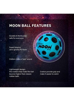 Moon Ball - Super High Bouncing Ball - Neon Coloured Indoor And Outdoor Ball Ages - Make Pop Sounds - Easy To Grip, Yellow - (65 Mm - pzsku/ZB8116D35B7BFA1F7B2E9Z/45/_/1734347290/4a9bb8f9-138f-4256-a79e-b050e6613c0a