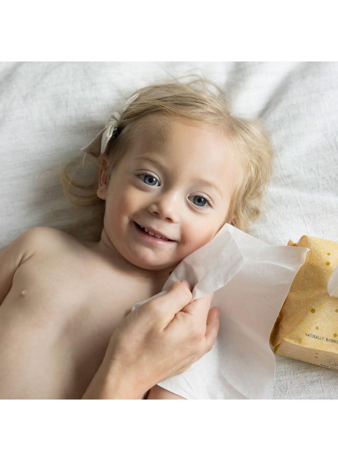 Tiny Twinkle 100% Cotton Dry Wipes | 480 Count | Use Wet or Dry | Fragrance-Free, Hypoallergenic, Cashmere-Like Softness, Strong & Absorbent | Ideal for Diaper Changes, Bath, Mealtime & On-The-Go - Image 4