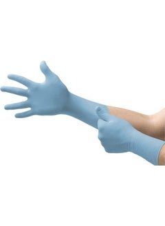 Ansell Touchntuff 92-665 Impact and Chemical Resistant Disposable Nitrile Gloves  - Image 2