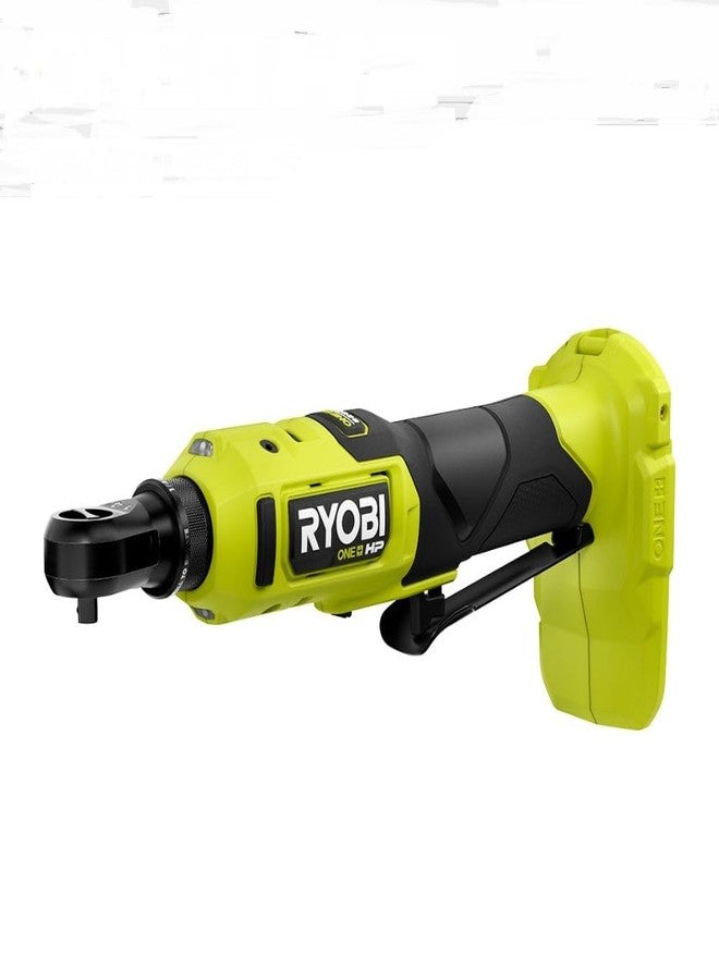 ريوبي مفك براغي لاسلكي RYOBI 18 فولت ONE+ HP صغير الحجم بدون فرشاة، 1/4 بوصة، عالي السرعة، أخضر