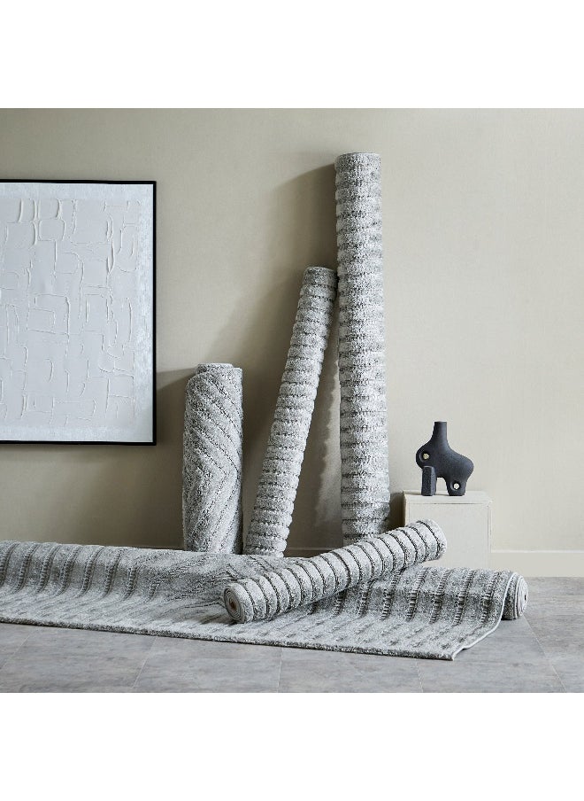 Home Box Ciara Ashen Anti Skid Polypropylene Rug- 160x230 cm  - Image 1