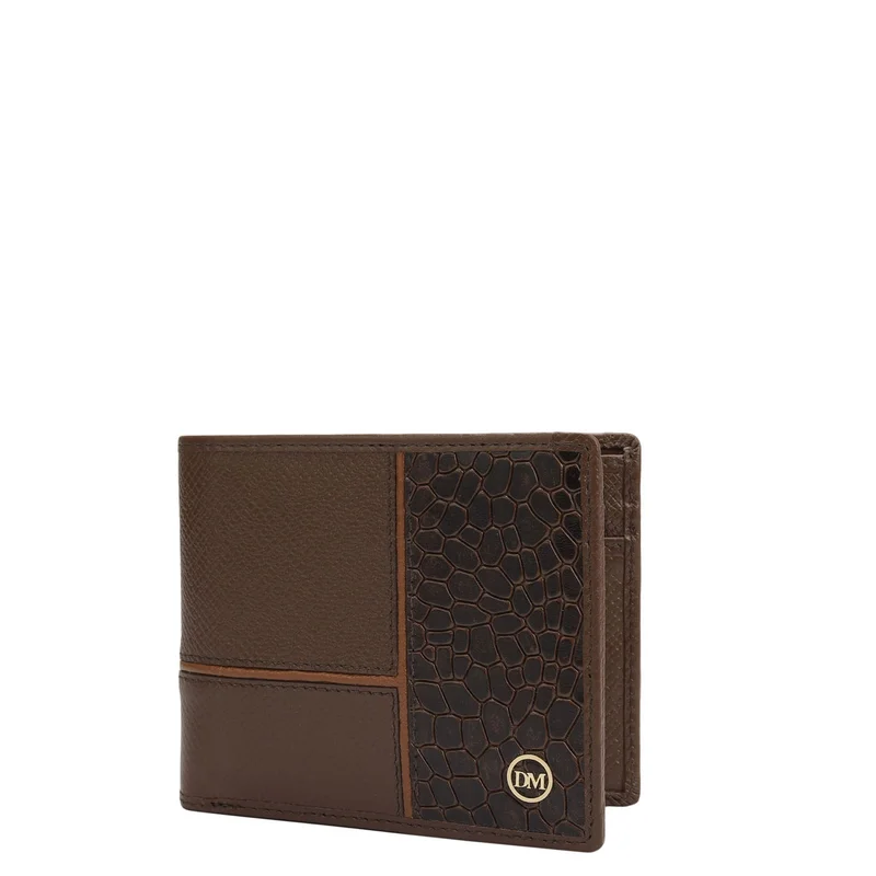 Da Milano Date Date Bifold Leather Mens Wallet for Men | Best Price UAE