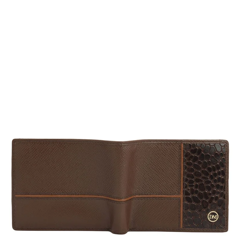 Da Milano Date Date Bifold Leather Mens Wallet for Men | Best Price UAE