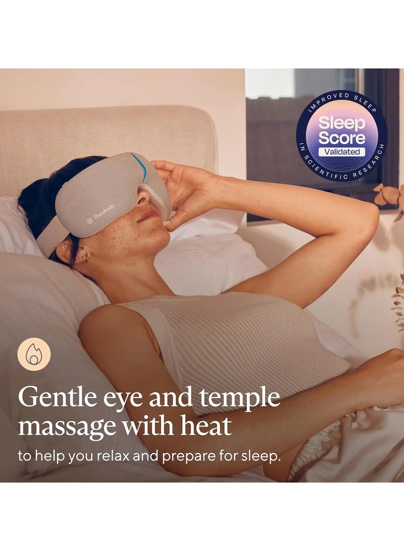 Therabody Therabody SmartGoggles - Bluetooth Heated Massage Goggles with Modes for Migraine Relief and Improved Sleep Using SmartSense