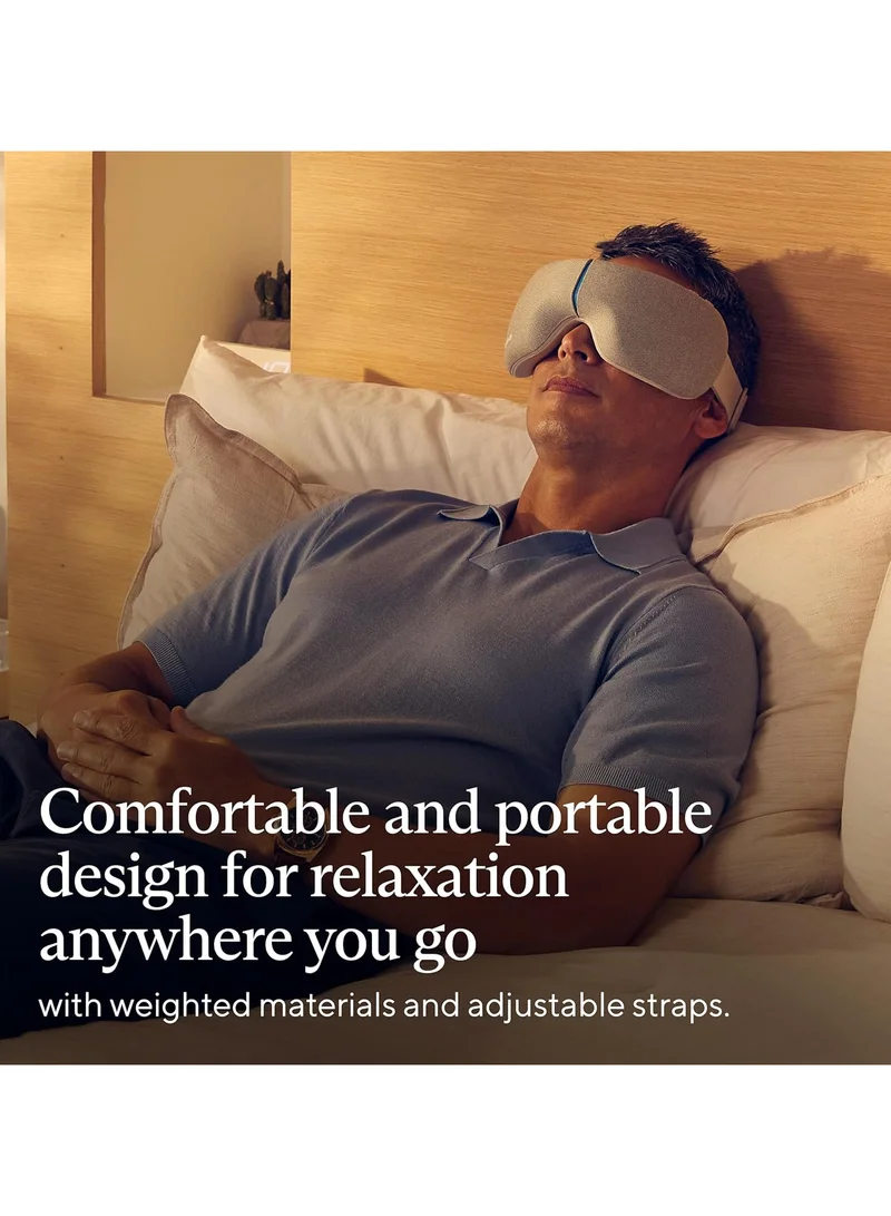 Therabody Therabody SmartGoggles - Bluetooth Heated Massage Goggles with Modes for Migraine Relief and Improved Sleep Using SmartSense