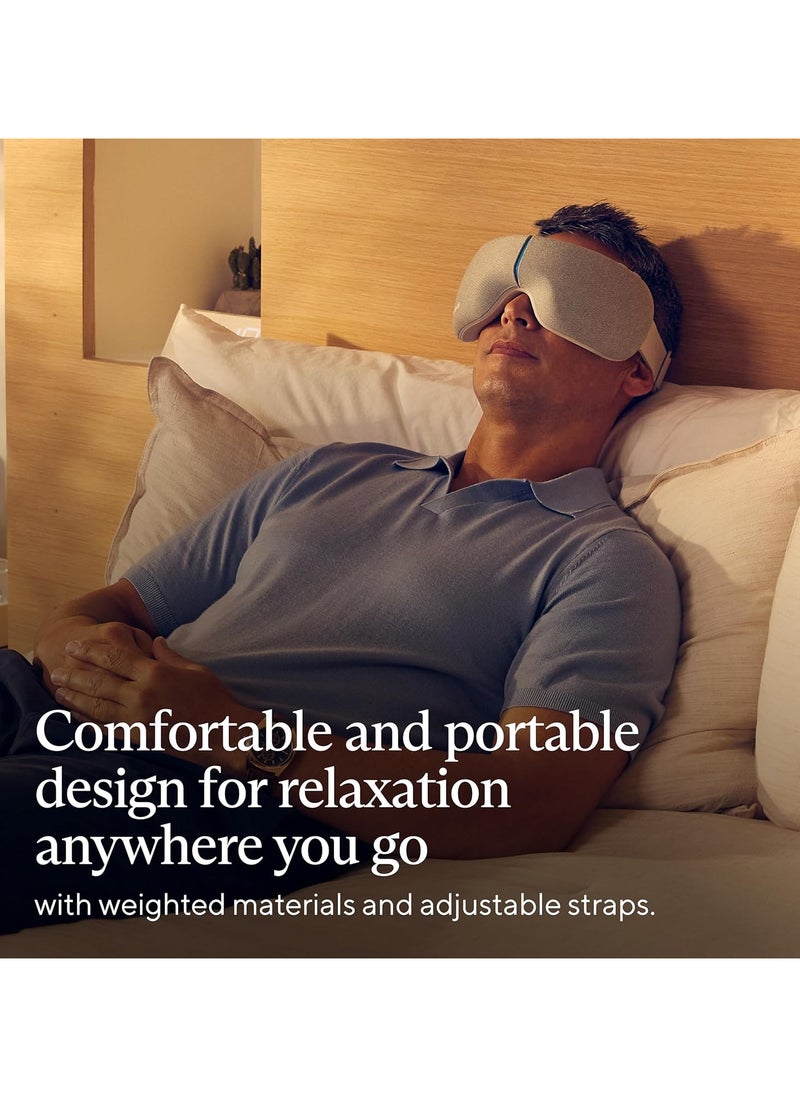 Therabody - Therabody SmartGoggles - Bluetooth Heated Massage Goggles with Modes for Migraine Relief and Improved Sleep Using SmartSense - Image 1