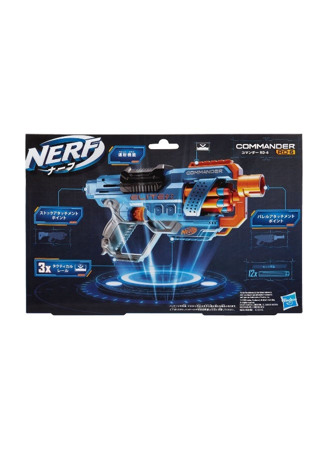 NERF Elite 2.0 Commander Rd-6 Blaster - Image 3