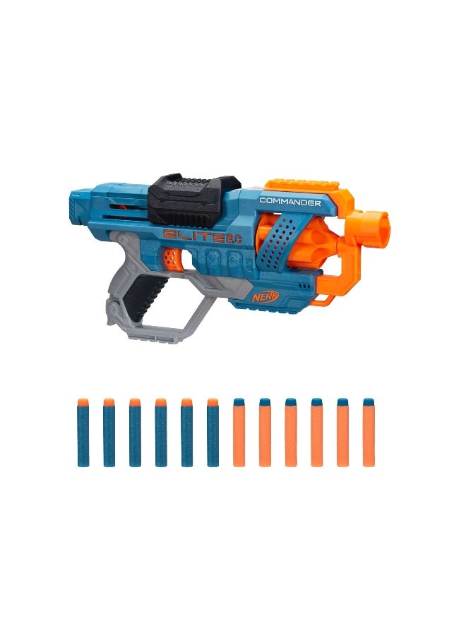 NERF Elite 2.0 Commander Rd-6 Blaster - Image 2