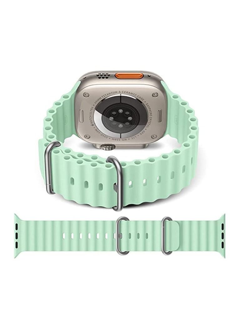 Phone Planet - Sport New Silicone Band Compatible with Apple Watch Ultra Ocean 38/40/41mm Strap for iWatch Series Ultra 8 7 6 5 SE - Image 1