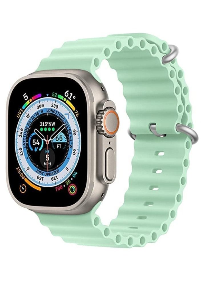 Phone Planet - Sport New Silicone Band Compatible with Apple Watch Ultra Ocean 38/40/41mm Strap for iWatch Series Ultra 8 7 6 5 SE - Image 1