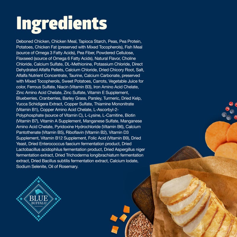 Blue Buffalo Freedom Grain-Free Adult Dry Cat Food, Complete & Balanced Nutrition for Indoor Cats, Made with Natural Ingredients, Chicken Recipe, 11-lb. Bag - Image 5