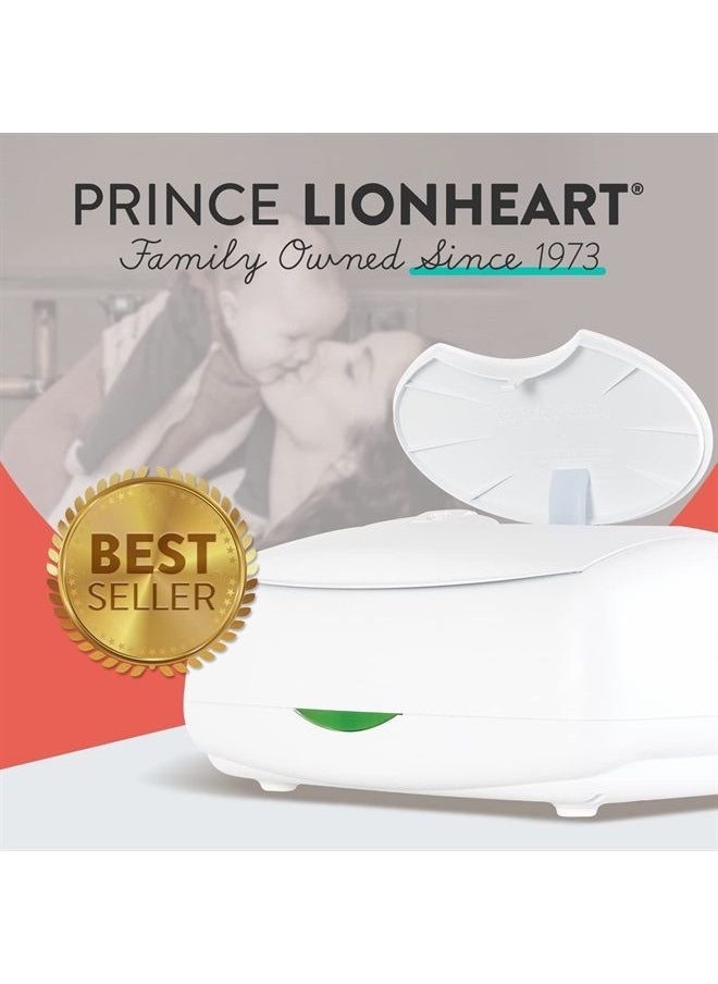 Prince Lionheart - Ultimate Wipes Warmer | Pop-Up Wipe Access.  It Comes with an ever FRESH Pillow System That Prevent Dry Out. - Image 1