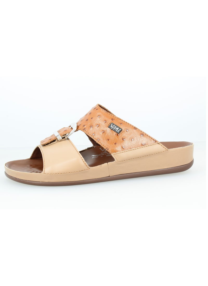 VITAL 148-1002 Vital Mens Sandals Vital Thomas Nappa 09111B38326117 Cuoio  - Image 1