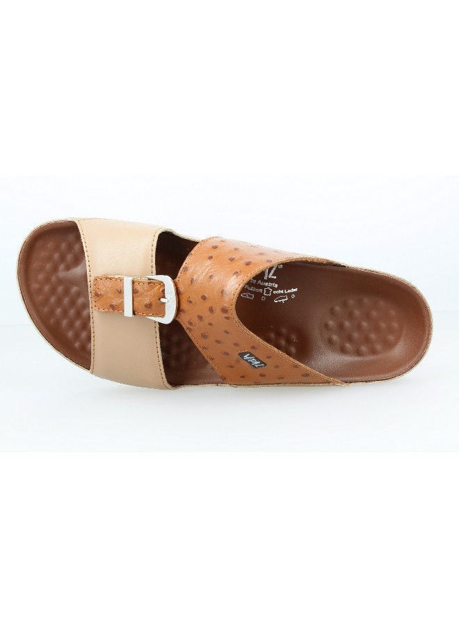 VITAL 148-1002 Vital Mens Sandals Vital Thomas Nappa 09111B38326117 Cuoio  - Image 2