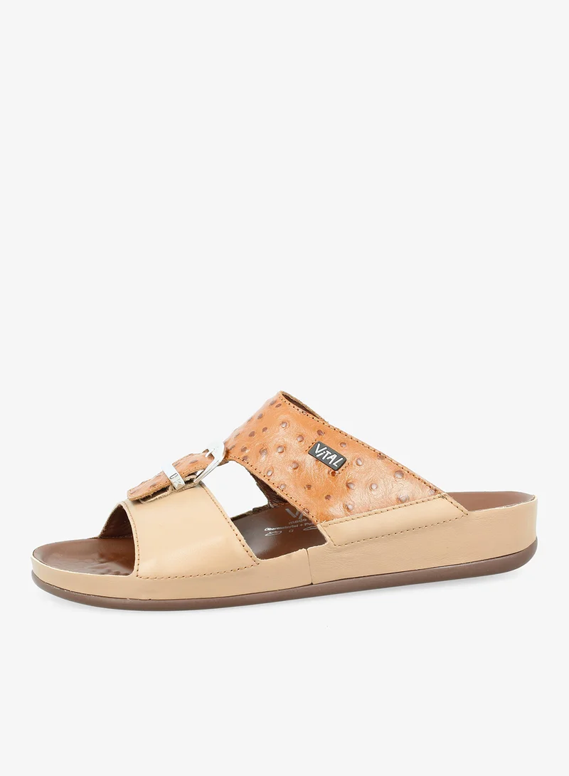 Vital Cuoio 148-1002 Vital Mens Sandals Vital Thomas Nappa 09111B38326117 Cuoio for Men | Best Price UAE