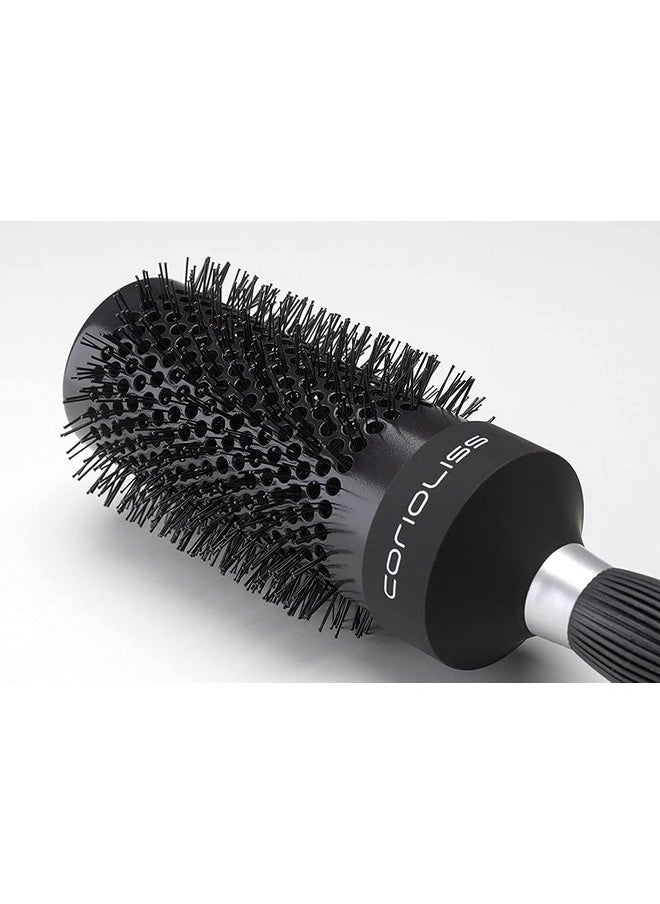Corioliss Cepillo De Pelo Para Mujer ; Cepillo De Cerámica Termocrómica ; Perfecto Para Cabello Mediolargo (Padle Brush) (33Mm)  - Image 3