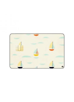 PRINTED BANK CARD STICKER Beautiful Colorful Ships Drawing