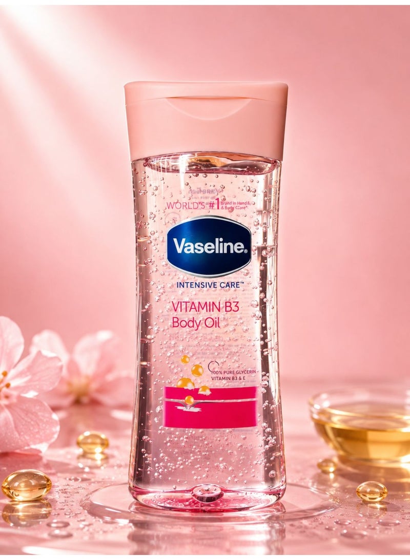 Vaseline Intensive Care Vitamin B3 Body Oil 200ml - Image 2