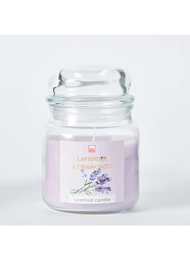 Home Box Qara Colonial Lavender Chamomile Jar Candle 280 g